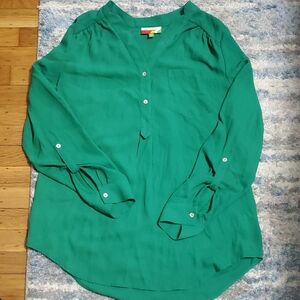 Fervour (Modcloth) Green Blouse